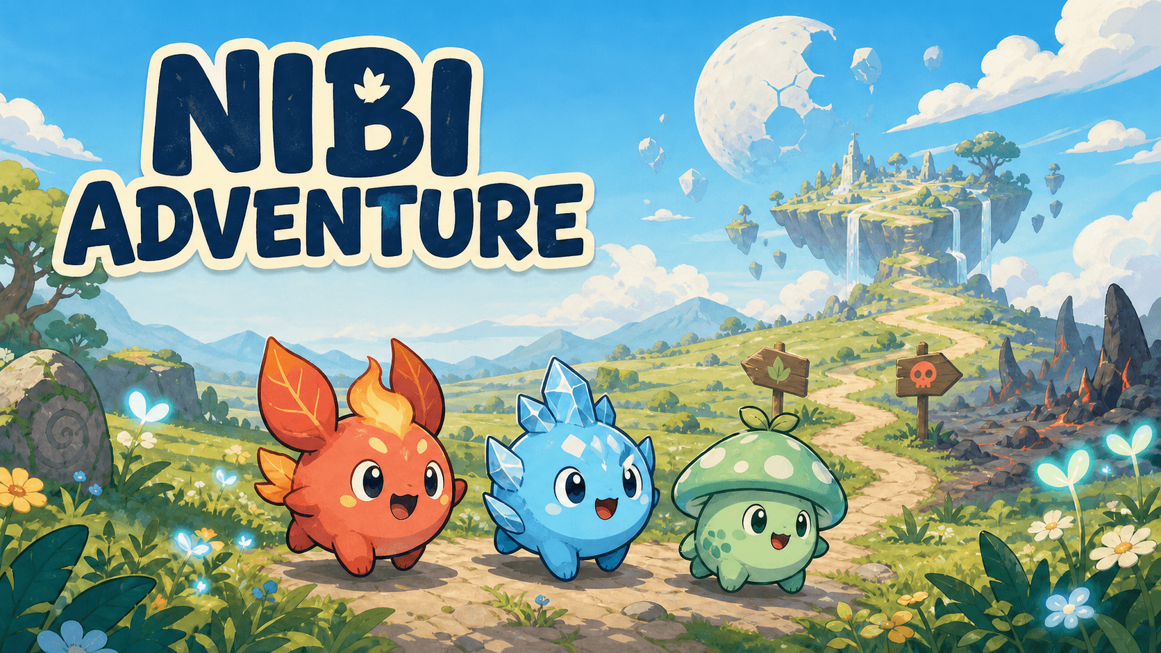 이그니스, 크리스타, 마이코가 떠나는 NIBI Adventure 원정